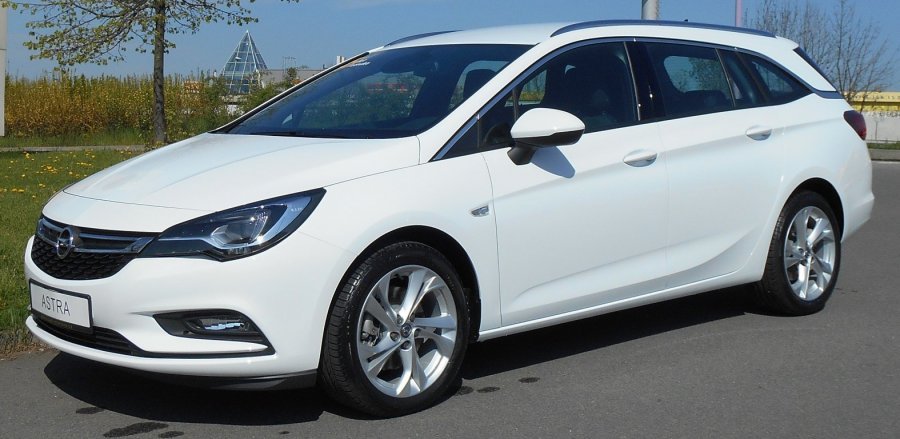 Opel Astra, K 1.5 CDTi ULTIMATE ST, barva bílá
