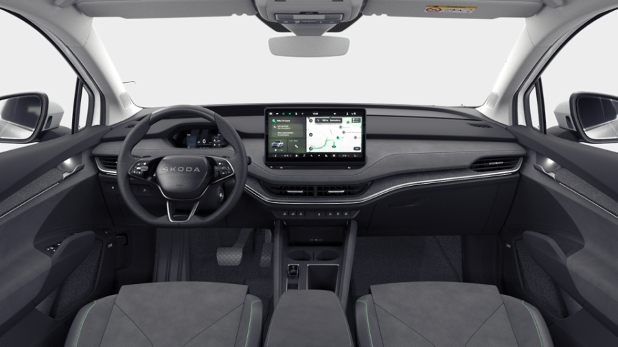 Škoda Enyaq iV, 82 kWh 210,00 kW 1° automatická 4x4, barva bílá