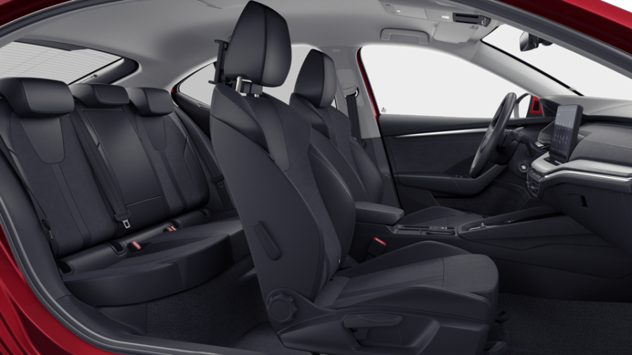 Škoda Octavia, 1,5 TSI m-HEV 110 kW 7° automatická DSG, barva červená