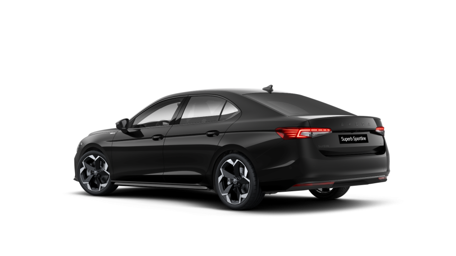 Škoda Superb, 2,0 TDI 142 kW 7° automatická DSG 4x4, barva černá