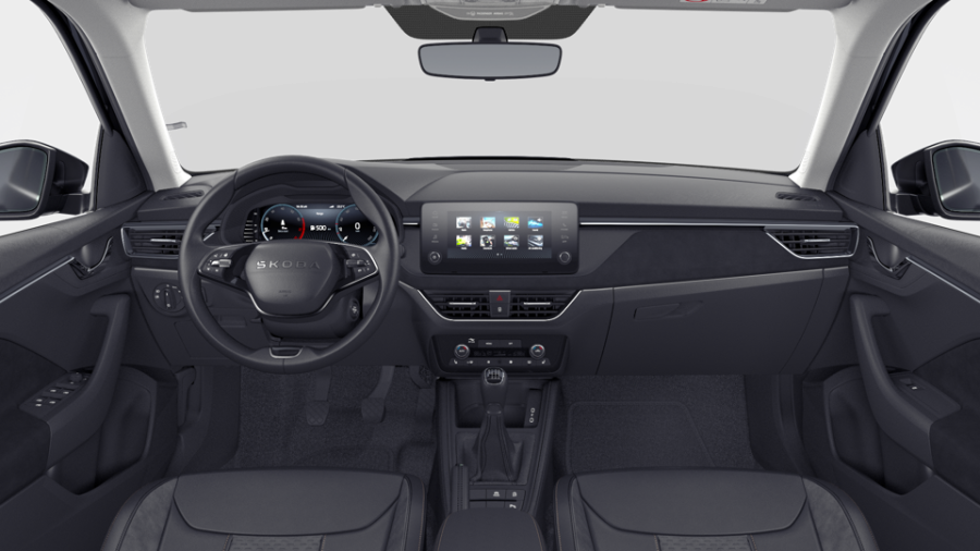 Škoda Kamiq, 1,5 TSI 110 kW 6° manuální, barva černá