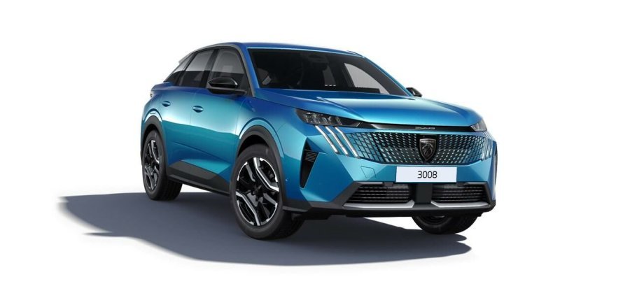 Peugeot 3008, Peugeot 3008 ALLURE Plug-in HYBRID 195 DCS7, barva modrá