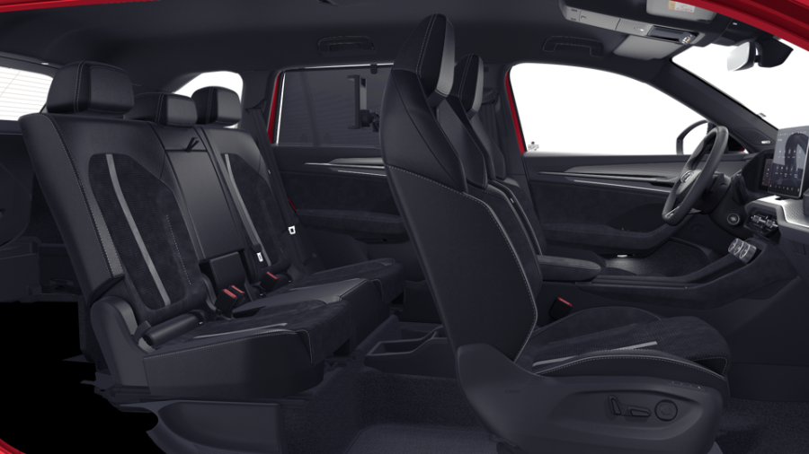 Škoda Kodiaq, 2,0 TDI 142 kW 7-stup. automat. 4x4, barva červená