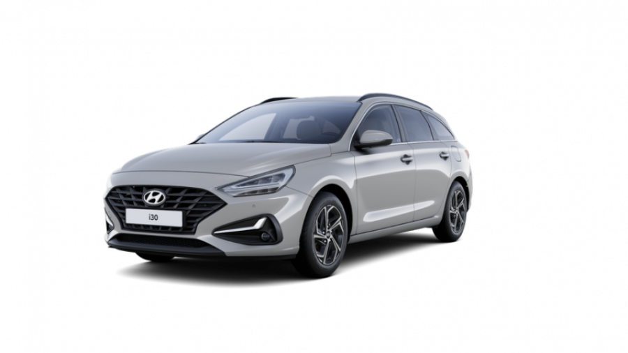 Hyundai i30, 1,5 T-GDI 117 kW iMT MHEV, barva stříbrná