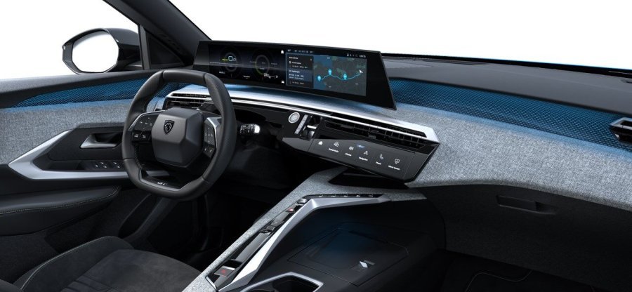 Peugeot 3008, Peugeot 3008 GT Hybrid 145 e-DCS6, barva modrá