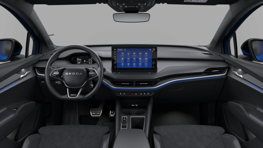 Škoda Elroq, 61 kWh 140 kW 1° převodovka, barva modrá