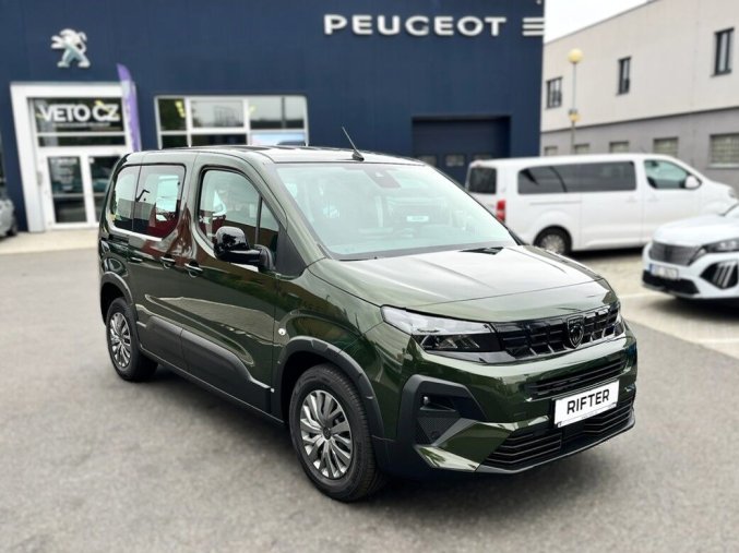 Peugeot Rifter, Peugeot Rifter ALLURE PureTech 110 S&S MAN6, barva zelená