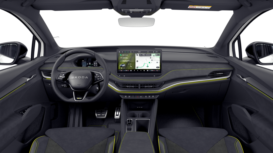 Škoda Elroq, 84 kWh 250 kW 1° převodovka 4x4, barva bílá