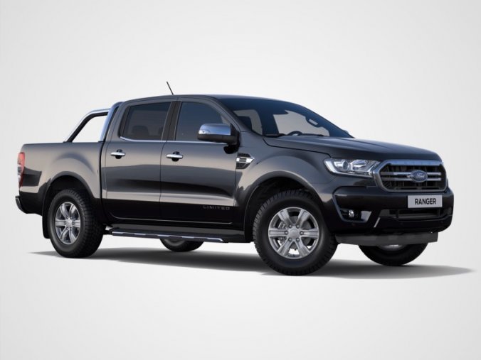 Ford Ranger, RANGER D/CAB, LIMITED, 2.0 ECOBLUE 170 K, 6ST MAN, barva černá