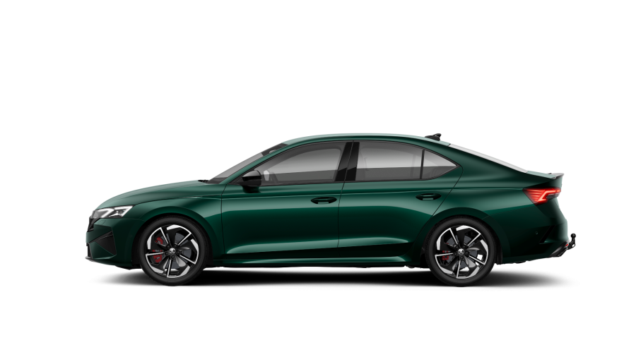 Škoda Octavia, 2,0 TSI 195 kW 7° automatická DSG, barva zelená