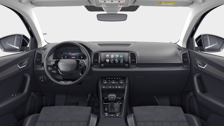 Škoda Karoq, 2,0 TDI 110 kW 7° automatická DSG 4x4, barva černá