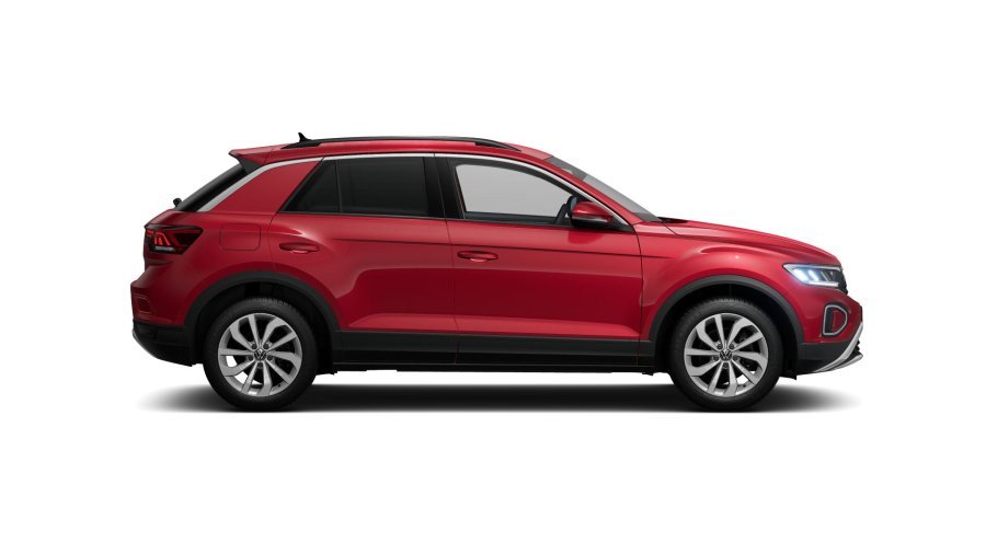 Volkswagen T-Roc, T-Roc People 1,0 TSI 81kW 6G, barva červená