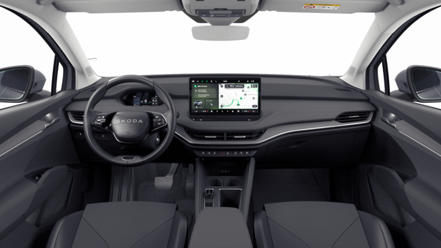 Škoda Enyaq iV, 82 kWh 210,00 kW 1° automatická, barva stříbrná