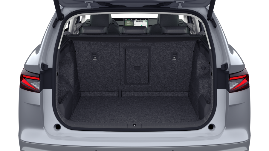 Škoda Enyaq iV, 82 kWh 1° automatická, barva stříbrná