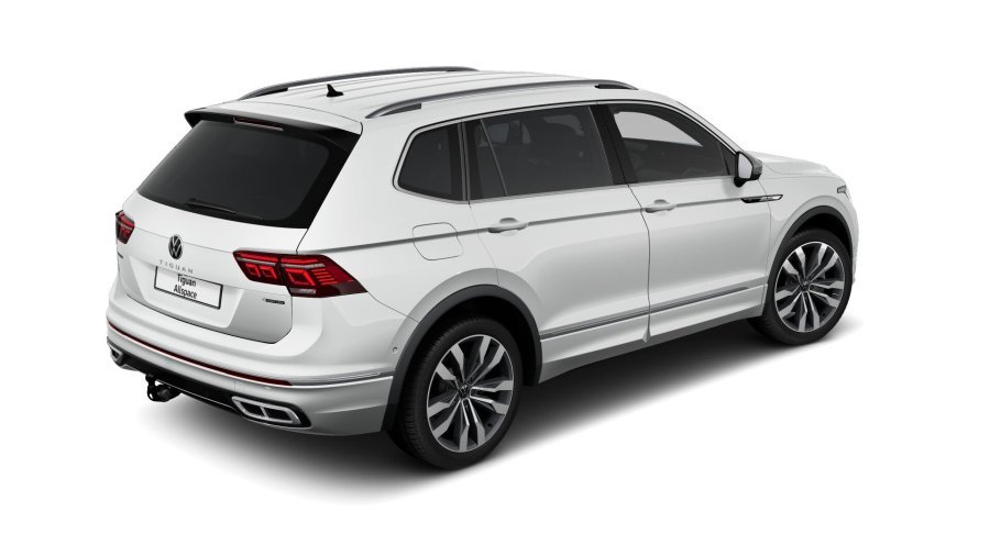 Volkswagen Tiguan Allspace, Allspace R-Line 2,0 TDI 147 kW 4M 7DSG, barva bílá