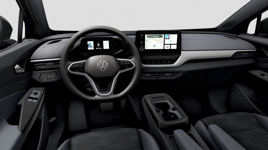 Volkswagen ID.4, ID.4 Life, výk. 150 kW, kapac. 77 kWh, barva šedá