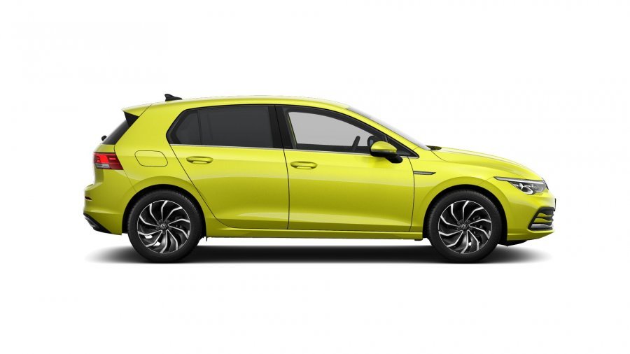 Volkswagen Golf, Golf Style 1,5 TSI 6G, barva žlutá