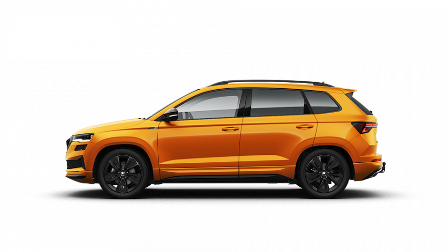 Škoda Karoq, 2,0 TDI 110 kW 6-stup. mech., barva oranžová