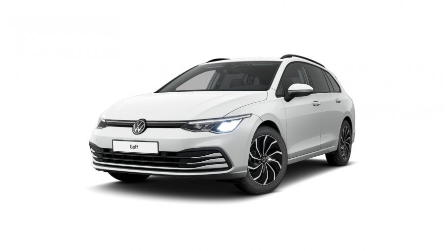 Volkswagen Golf Variant, Golf Variant Life 1,5 eTSI 7DSG mHEV, barva bílá