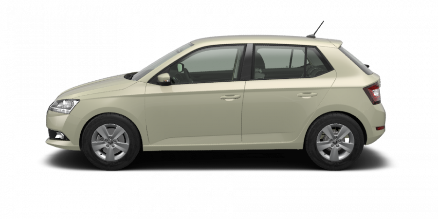 Škoda Fabia, 1,0 TSI 70 kW 5-stup. mech., barva béžová