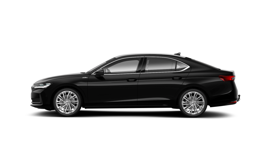 Škoda Superb, 2,0 TSI 195 kW 7-stup. automat. 4x4, barva černá