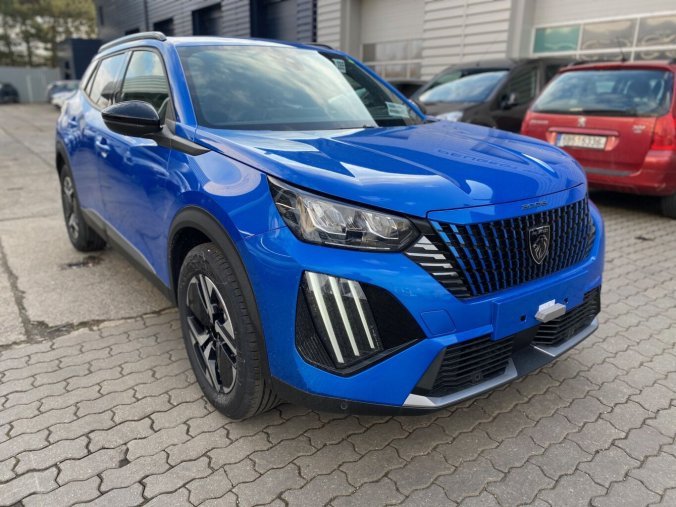 Peugeot 2008, Peugeot 2008 ALLURE  130hp EAT8 - CELOROČNÍ PNEU - 0255, barva modrá