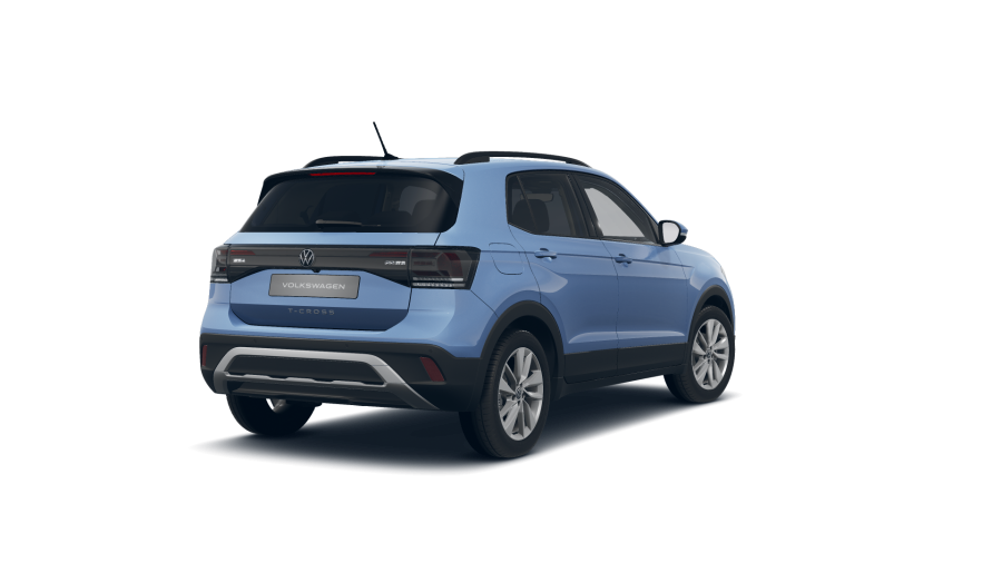 Volkswagen T-Cross, T-Cross People 1.0 TSI 85 kW 6G, barva modrá