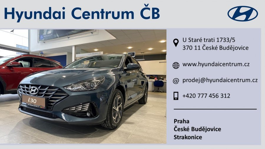 Hyundai i30, 1,5i CVVT 81 kW (95 NAT) 6 st. man, barva šedá