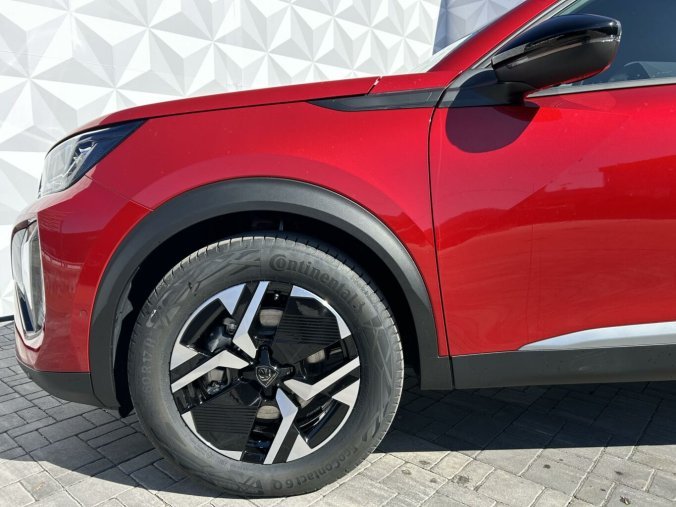 Peugeot 2008, Peugeot 2008 ALLURE Hybrid 136 e-DCS6, barva červená