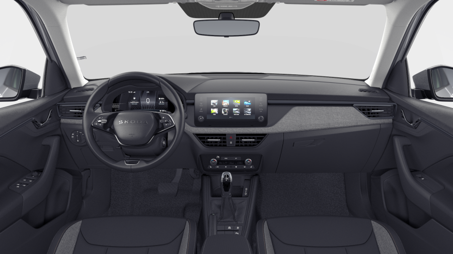 Škoda Kamiq, 1,0 TSI 85 kW 7° automatická DSG, barva stříbrná