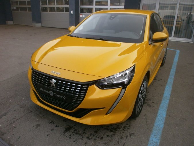 Peugeot 208, Active 1,2 PureTech 100 S&S MA, barva žlutá
