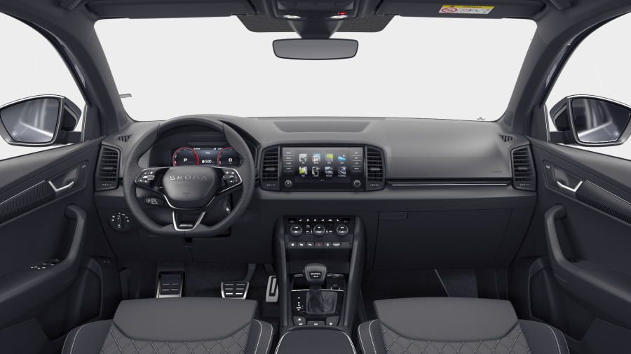 Škoda Karoq, 2,0 TDI 110 kW 7° automatická DSG 4x4, barva šedá