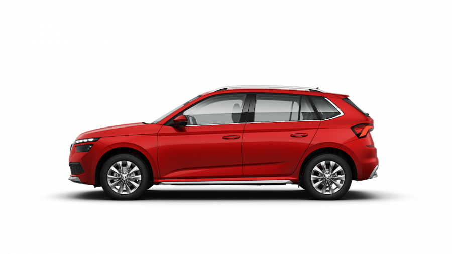 Škoda Kamiq, 1,0 TGI 66 kW 6-stup. mech., barva červená