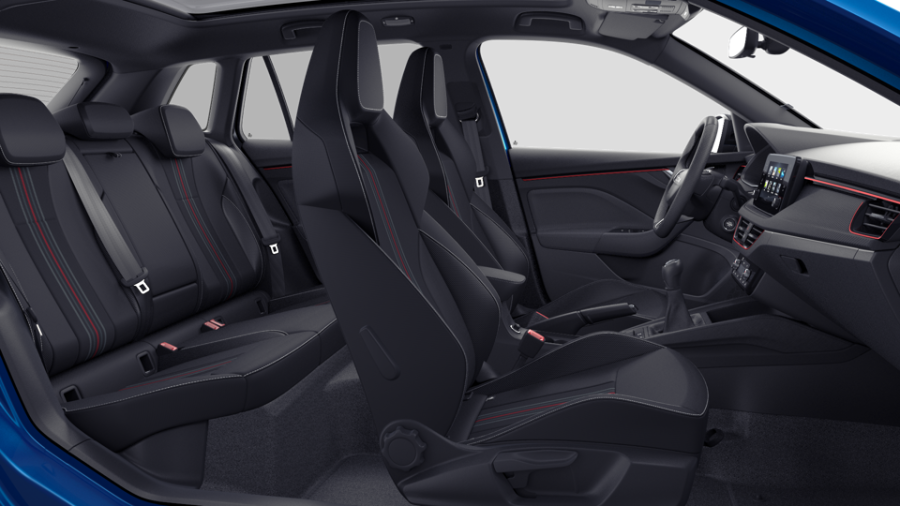 Škoda Kamiq, 1,0 TSI 85 kW 6-stup. mech., barva modrá