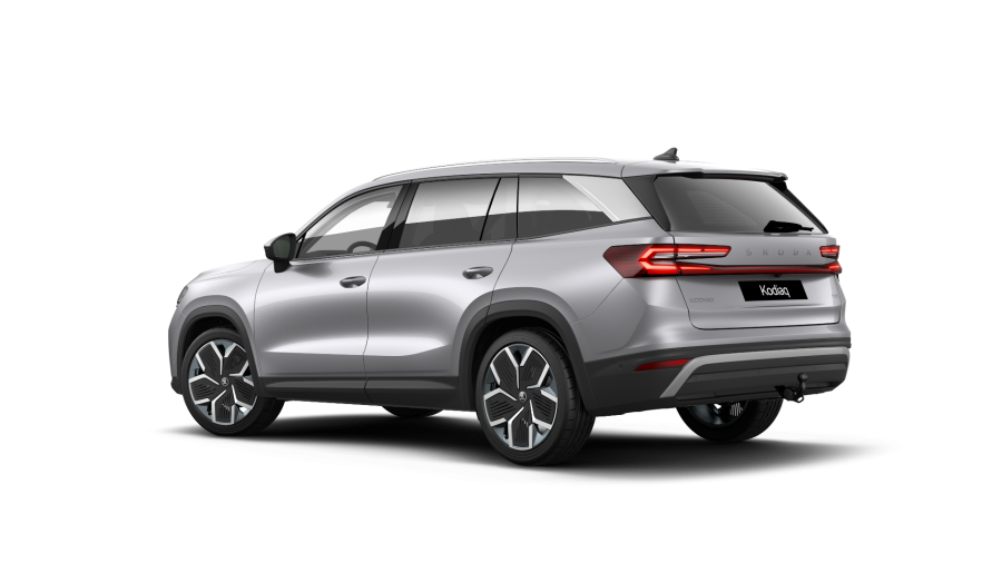 Škoda Kodiaq, 2,0 TDI 142 kW 7° automatická DSG 4x4, barva stříbrná