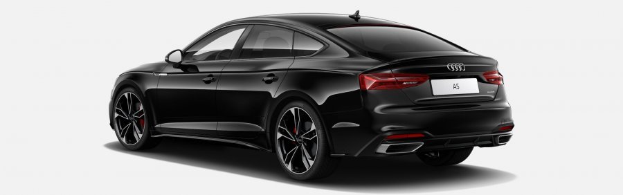 Audi A5, Nové A5 Sportback Adv. 40 TDI 150 kW q, barva černá