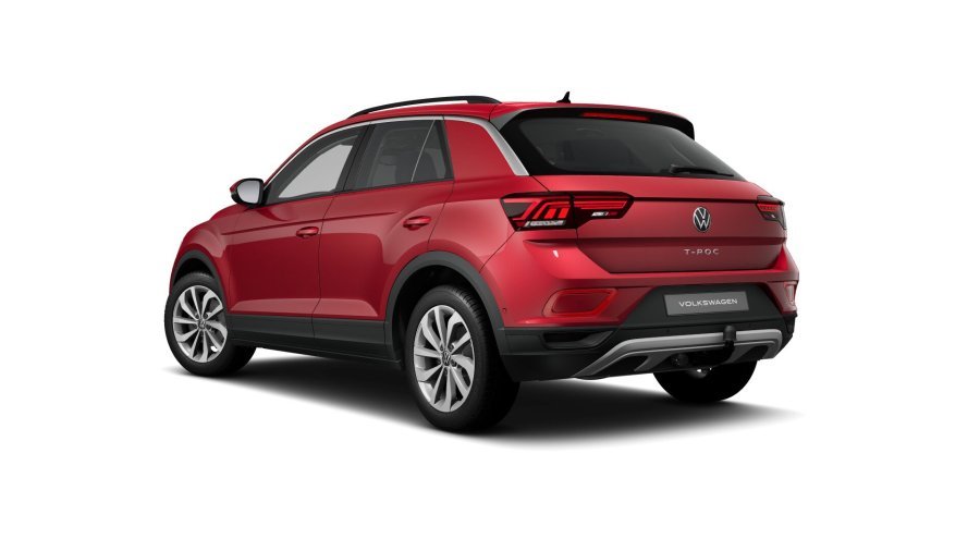 Volkswagen T-Roc, T-Roc People 1,5 TSI 110 kW 7DSG, barva červená