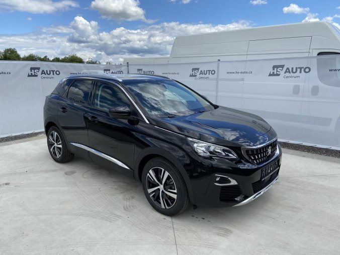 Peugeot 3008, ALLURE 1,5 HDi 130k MAN6, barva černá