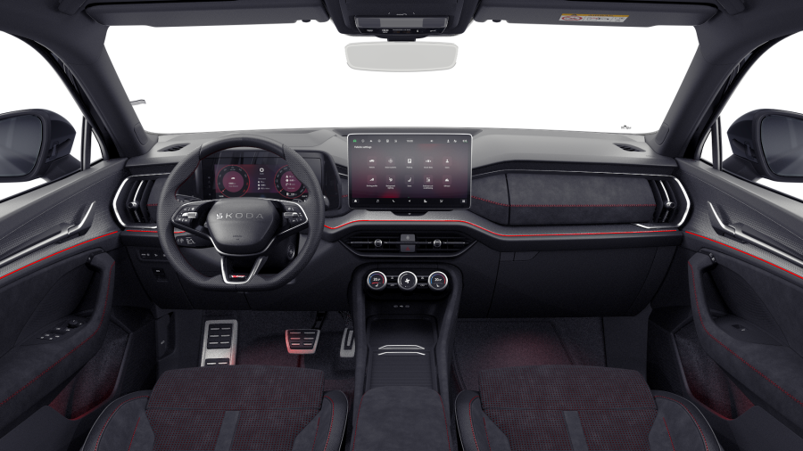 Škoda Kodiaq, 2,0 TSI 195 kW 7° automatická DSG 4x4, barva černá