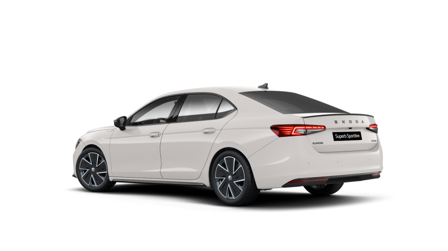 Škoda Superb, 1,5 TSI m-HEV 110 kW 7° automatická DSG, barva bílá