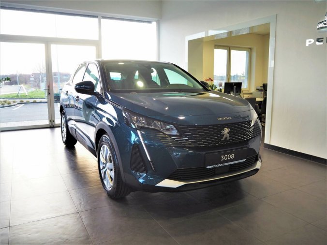 Peugeot 3008, ACTIVE 1.2 130k MAN6, barva modrá