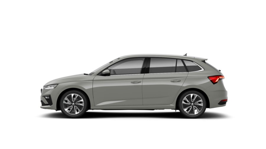 Škoda Scala, 1,5 TSI 110 kW 6° manuální, barva šedá