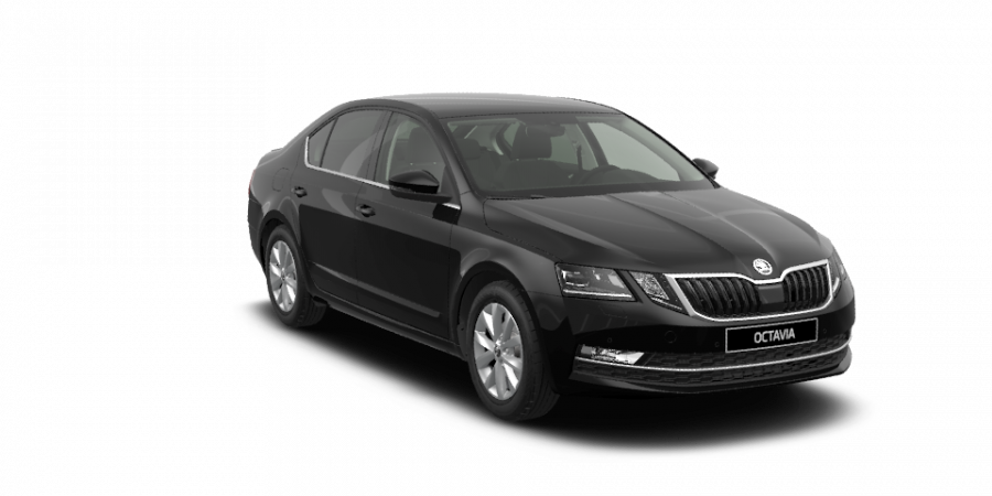 Škoda Octavia, 1,5 TSI 110 kW 6-stup. mech., barva černá