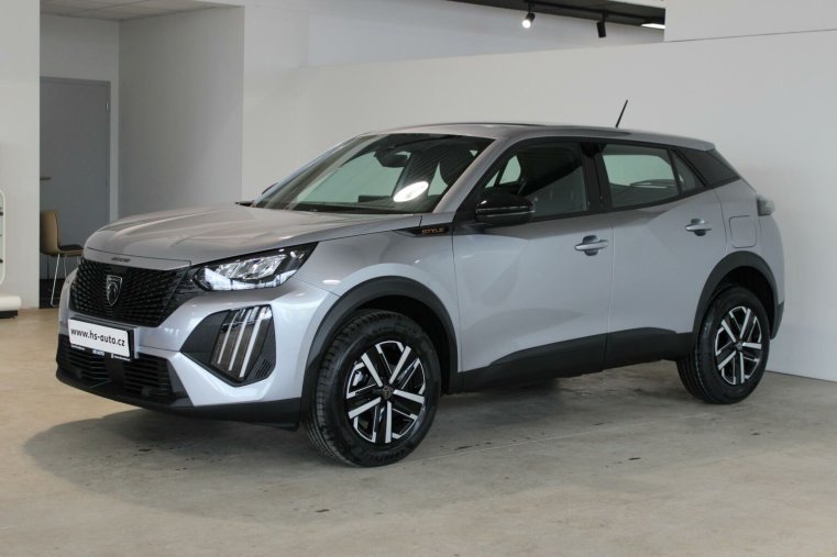 Peugeot 2008, Peugeot 2008 STYLE PureTech 100 S&S MAN6, barva stříbrná
