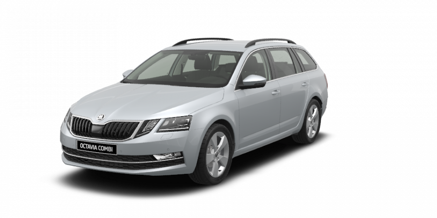 Škoda Octavia, 2,0 TDI 110 kW 6-stup. mech., barva stříbrná