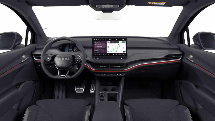 Škoda Enyaq iV, 82 kWh 1° automatická 4x4, barva černá