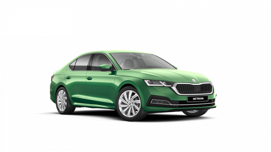 Škoda Octavia, 1,5 TSI 110 kW 7-stup. automat., barva zelená