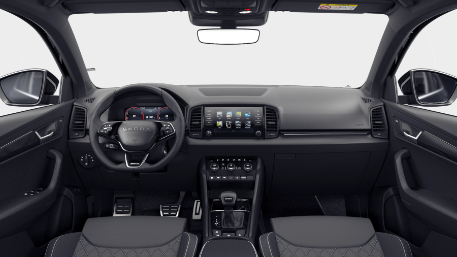 Škoda Karoq, 1,5 TSI 110 kW 7° automatická DSG, barva černá