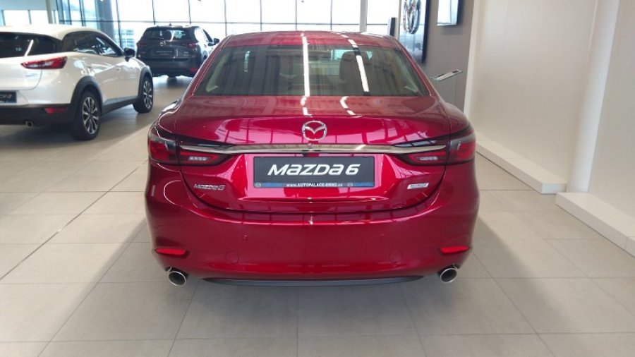 Mazda 6, 2,0G 165k, barva červená