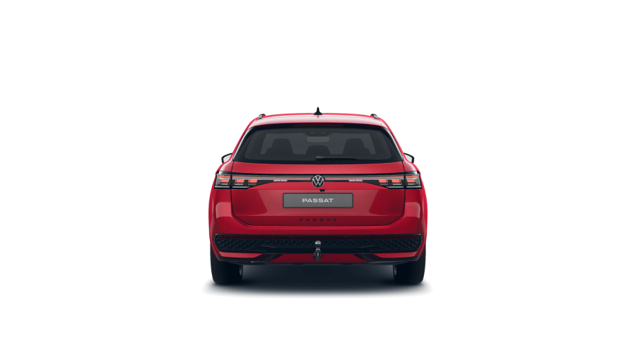 Volkswagen Passat, Passat R-Line 2,0 TDI 110 kW, barva červená